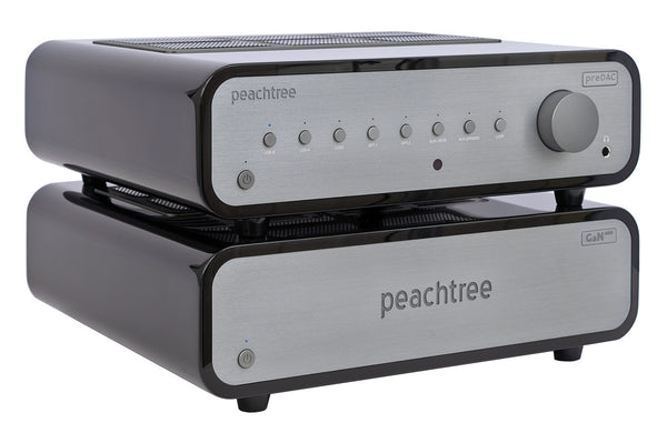 preDAC and GaN400 in Piano Black